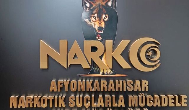 Afyonkarahisar'da uyuşturucu operasyonunda bir şüpheli tutuklandı