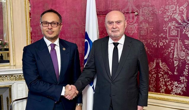 AGİT Genel Sekreteri Sinirlioğlu, TÜRKPA Genel Sekreteri Hasan ile görüştü