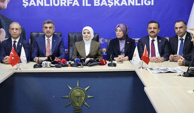 Aile ve Sosyal Hizmetler Bakanı Göktaş, Şanlıurfa'da konuştu: