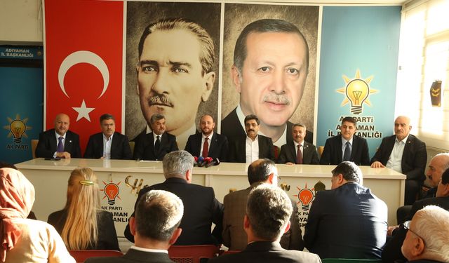 AK Parti Genel Başkan Yardımcısı Büyükgümüş, Adıyaman'da konuştu: