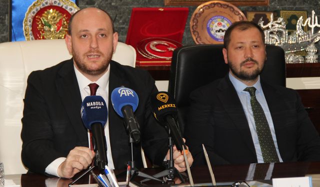 AK Parti Genel Başkan Yardımcısı Büyükgümüş, AK Parti İl Başkanlığında konuştu: