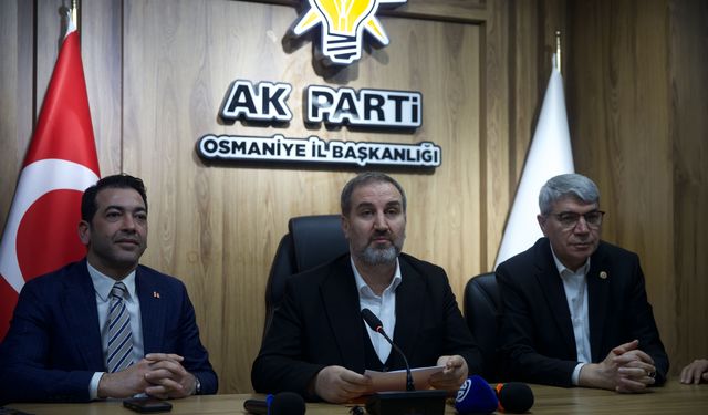 AK Parti Genel Başkan Yardımcısı Şen Osmaniye'de konuştu: