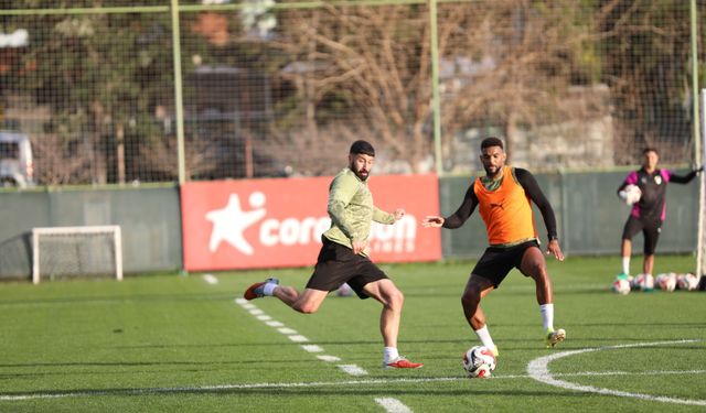 Alanyaspor, Galatasaray maçının hazırlıklarına başladı