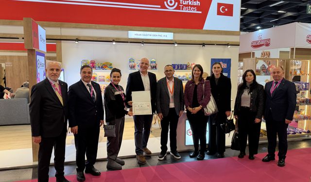 Almanya'da Köln Uluslararası Bisküvi, Çikolata ve Şekerleme Fuarı açıldı