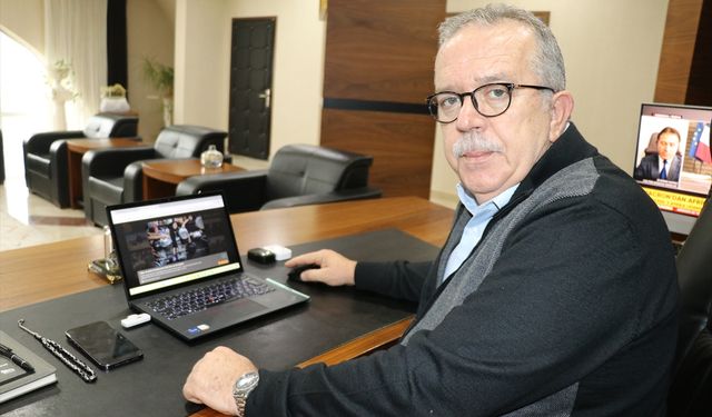 Amasya Üniversitesi Rektörü Turabi, AA'nın 'Yılın Kareleri' oylamasına katıldı