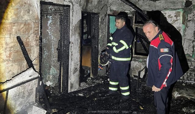 Amasya'da ahşap evde çıkan yangında 92 yaşındaki kadın hayatını kaybetti