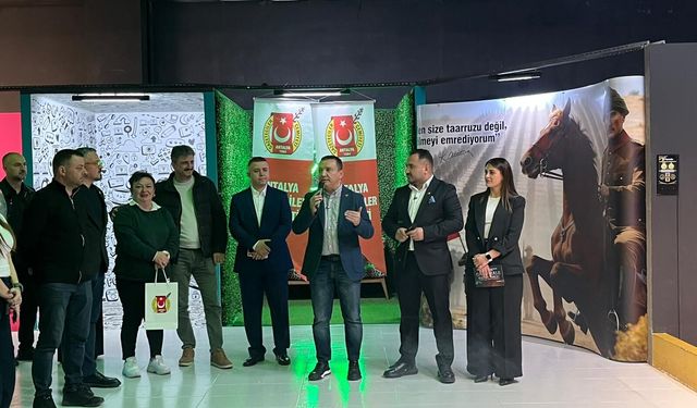 Antalya'da 'İnteraktif Yapay Zeka Destekli Çanakkale Sergisi'nin galası yapıldı