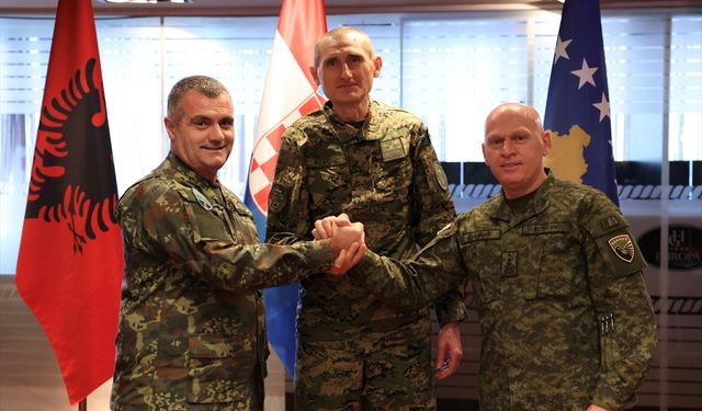 Arnavutluk, Kosova ve Hırvatistan üçlü askeri tatbikatı bu yıl yapılacak