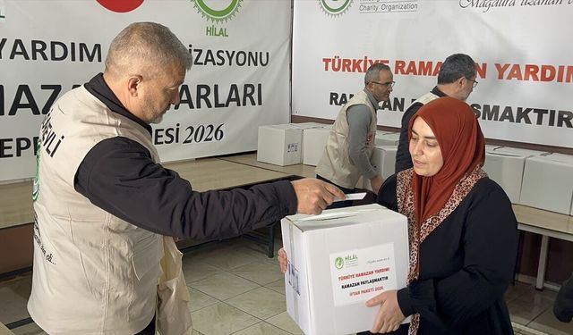 ATİB'ten Hatay'daki depremzede ve yetimlere ramazan yardımı