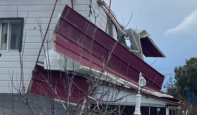 Aydın'da fırtına etkili oluyor