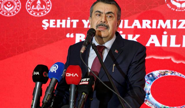 Bakan Tekin, Erzurum'da 'Şehit ve Gazi Aileleri ile İftar Programı'nda konuştu: