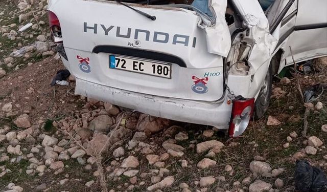 Batman'da trafik kazasında 1 kişi öldü, 2 kişi yaralandı