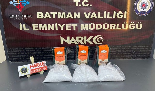 Batman'da uyuşturucu operasyonunda 2 zanlı tutuklandı