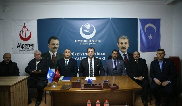 BBP Genel Başkan Yardımcısı Yörükçüoğlu, Niğde'de konuştu: