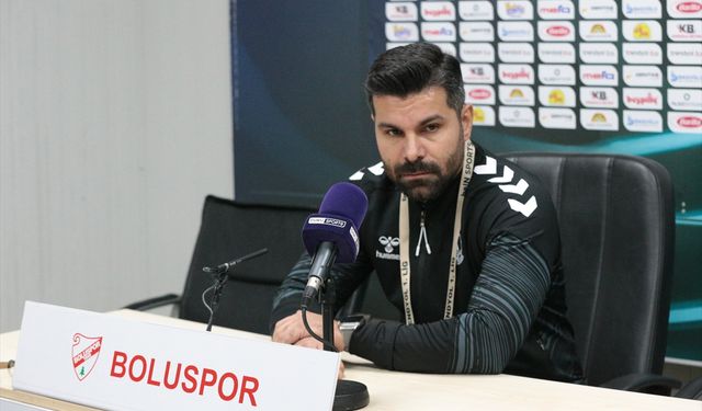 Boluspor-Sakaryaspor maçının ardından