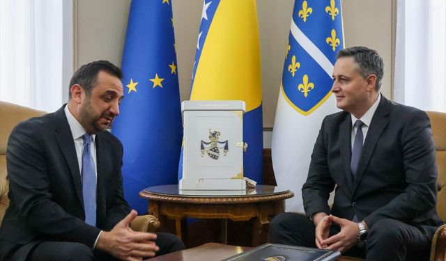 Boşnak lider Becirovic, Bosna Hersek ile Türkiye arasındaki ekonomik işbirliğinin güçlendiğini belirtti