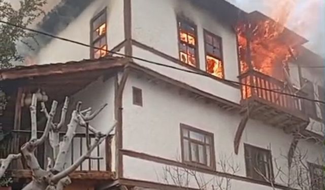 Bursa'da evde çıkan yangın söndürüldü