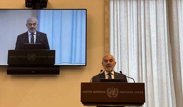 Büyükelçi Akçapar, BM'de Silahsızlanma Konferansı'nda konuştu