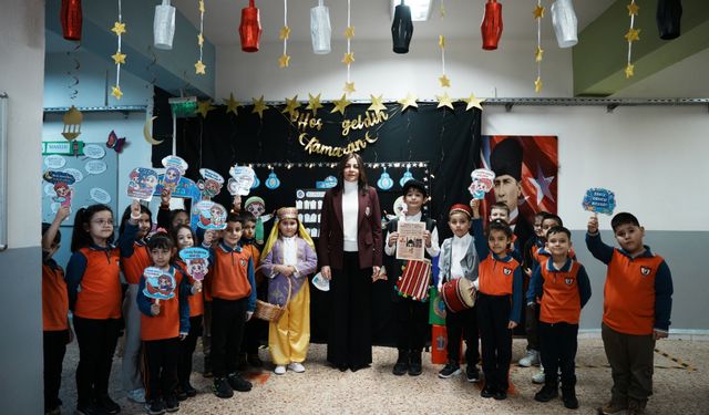 Çanakkale'de öğrenciler ramazan ruhunu okulda yaşıyor