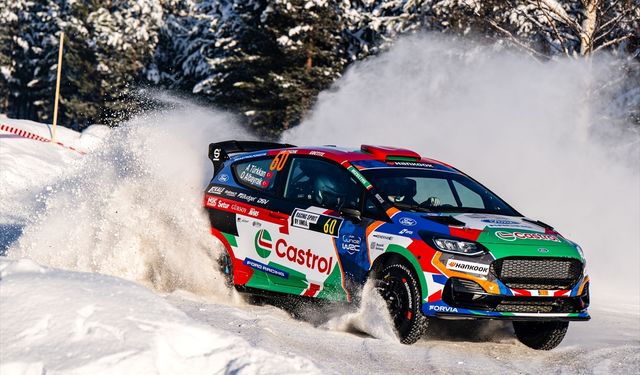 Castrol Ford Team Türkiye İsveç Rallisi'ni tamamladı