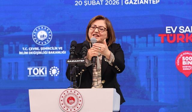 Çevre, Şehircilik ve İklim Değişikliği Bakanı Kurum, Gaziantep'te konuştu: