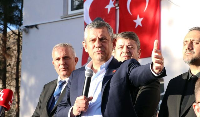 CHP Genel Başkanı Özel, Adıyaman'da konuştu: