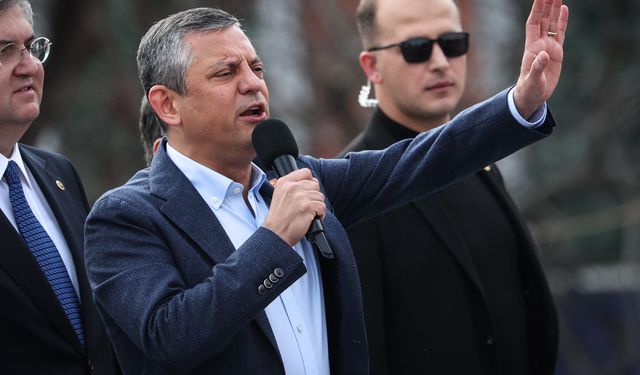 CHP Genel Başkanı Özel, partisinin Kocaeli mitinginde konuştu: