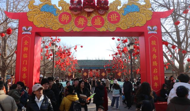 Çin Ay Yeni Yılı'nı kutladı