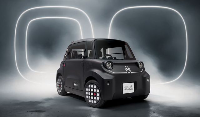 Citroen Ami Dark Side özel versiyonu Türkiye'de satışa sunuldu