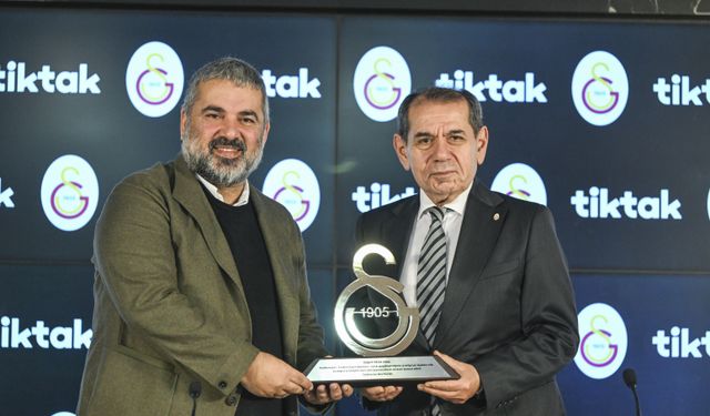 Galatasaray ile TikTak firması arasında sponsorluk anlaşması