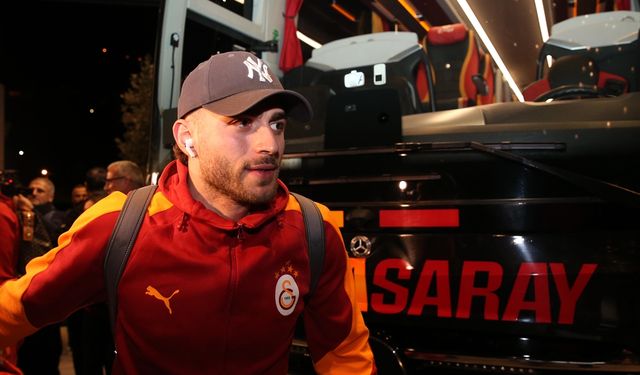 Galatasaray kafilesi Rize'ye geldi
