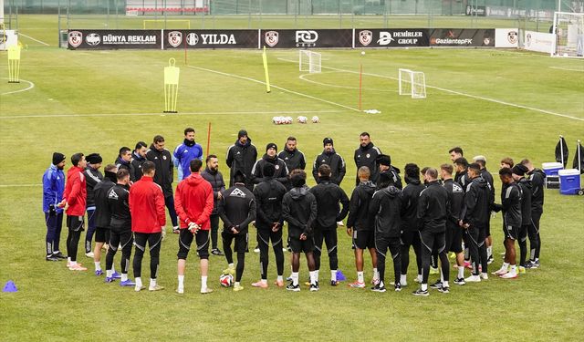 Gaziantep FK, Kasımpaşa maçı hazırlıklarına başladı