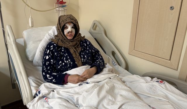 Gaziantep'te eşi tarafından darbedilen kadın saldırı anını anlattı: