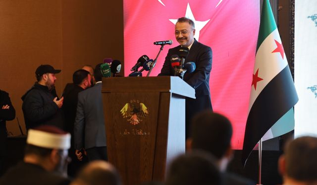 Halep'te 5,6 milyon metrekarelik sanayi bölgesini Türk şirketi hayata geçirecek