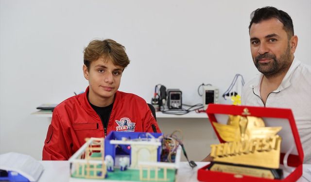 Hayvanların afet anında kaçabilmelerini sağlayan otomatik tahliye sistemi tasarladı