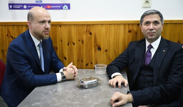 İlim Yayma Vakfı Mütevelli Heyeti Başkanı Bilal Erdoğan, Brüksel'de Türk STK temsilcileriyle buluştu