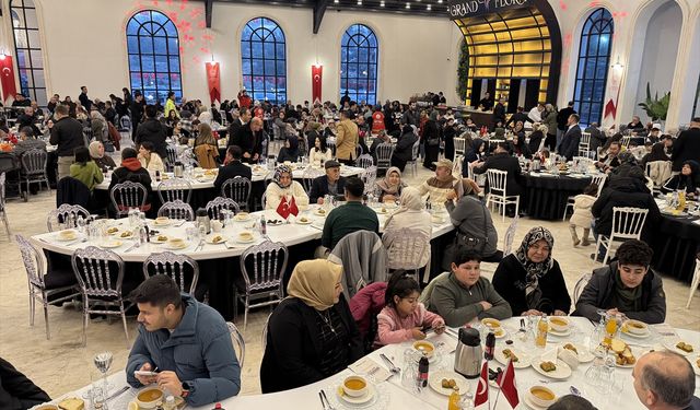 Kahramanmaraş ve Kilis'te ilk iftar şehit yakınları ve gazilerle yapıldı