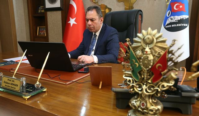 Kars Belediye Başkanı Senger, AA'nın 'Yılın Kareleri' oylamasına katıldı