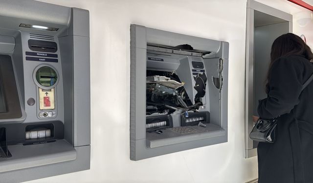 Kastamonu'da ATM'ye balyozla zarar veren kişi gözaltına alındı