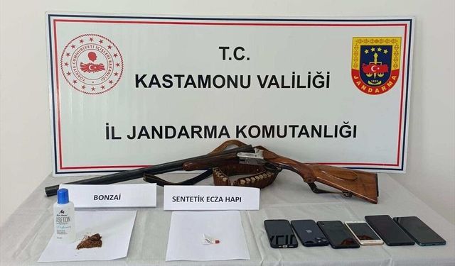 Kastamonu'da uyuşturucu operasyonunda 11 şüpheli yakalandı