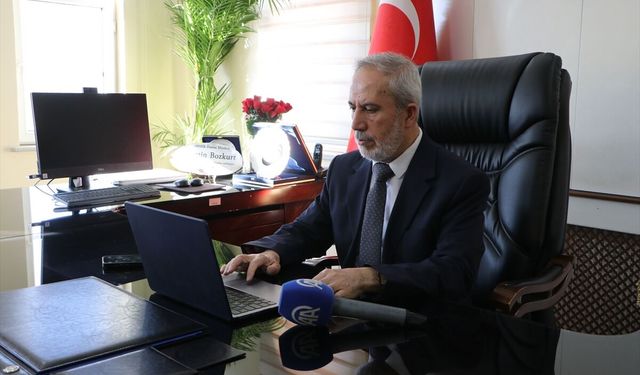 Kilis Müftüsü Bozkurt, AA'nın 'Yılın Kareleri' oylamasına katıldı