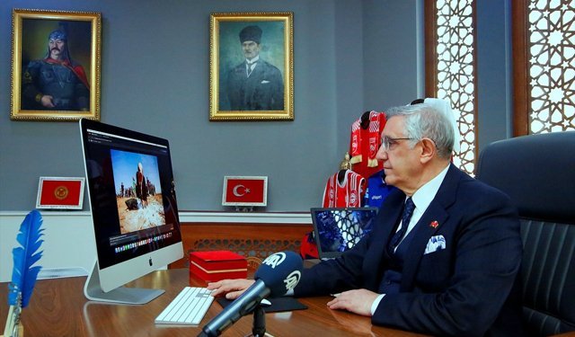 Kırgızistan-Türkiye Manas Üniversitesi Rektörü Prof. Dr. Ceylan, AA'nın 'Yılın Kareleri' oylamasına katıldı
