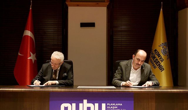 Konya'da 'Küp Uydu' projesinin imzaları atıldı