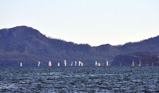 Marmaris MIYC Kış Trofesi Yat Yarışları'nın 3. ayağı başladı