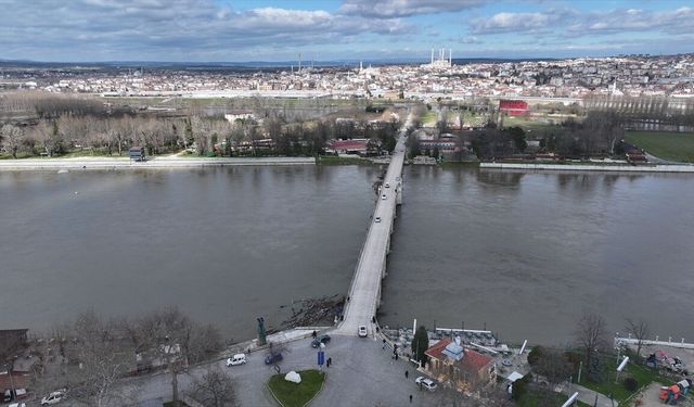 Meriç Nehri için ikaz seviyesi 'sarı'ya düşürüldü