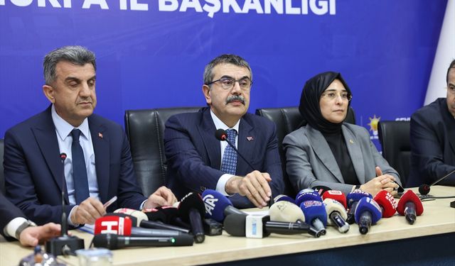 Milli Eğitim Bakanı Tekin, Şanlıurfa'da konuştu: