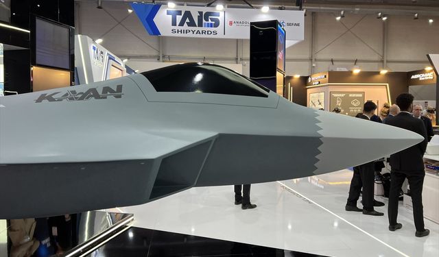 Milli Muharip Uçak KAAN dünya sahnesine bu kez 'yeni nesil' tanıtımla çıktı