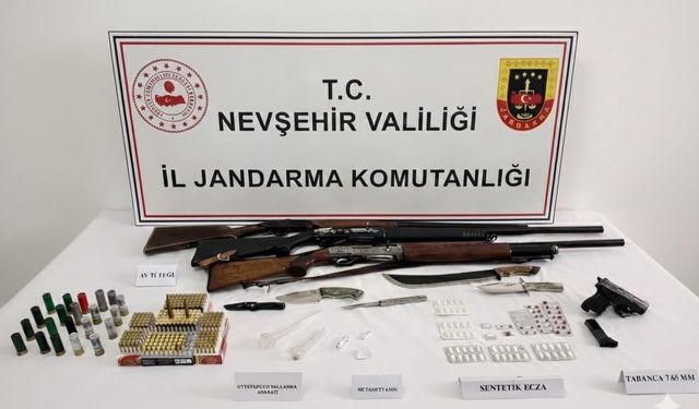 Nevşehir'de uyuşturucu operasyonunda 4 şüpheli tutuklandı