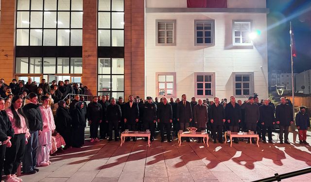 Pazarcık'ta 6 Şubat depremlerinde yaşamını yitirenler anıldı