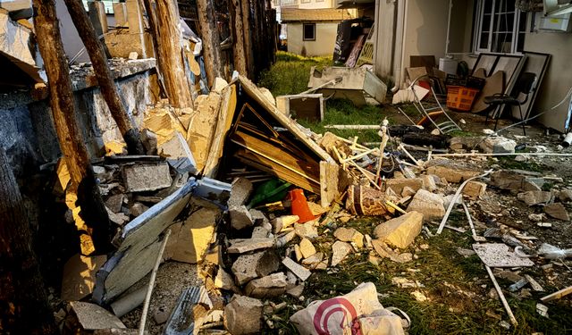 Sakarya'da özel kız öğrenci yurdunda meydana gelen patlama hasara yol açtı